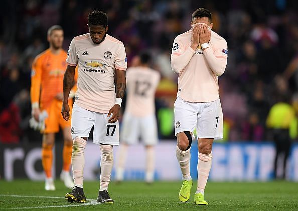 Things haven't worked out for Alexis (R) at Manchester United